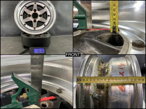 SSR SPEED STAR LONGCHAMP XR4 / XR-4 Type-A 3 piece 14x6j +11 / 14x7.5j -7 4x114.3 CB:70 x4 - Image 15