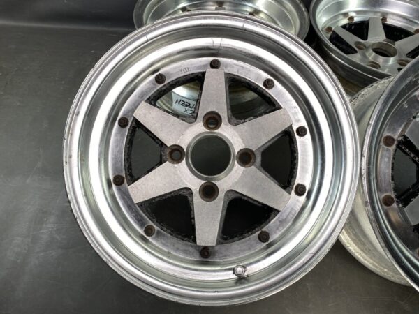 SSR SPEED STAR LONGCHAMP XR4 / XR-4 Type-A 3 piece 15x6.5j +6 / 15x7.5j -7 4x114.3 CB:74 x4 - Image 8