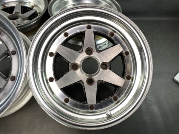 SSR SPEED STAR LONGCHAMP XR4 / XR-4 Type-A 3 piece 15x6.5j +6 / 15x7.5j -7 4x114.3 CB:74 x4 - Image 9