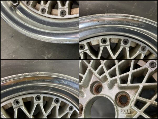 SSR SPEED STAR / STAR FORMULA MESH TypeA 3 piece 14x6j +8 5x114.3 CB:74 x2 - Image 13