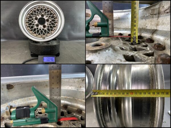 SSR SPEED STAR / STAR FORMULA MESH TypeA 3 piece 14x6j +8 5x114.3 CB:74 x2 - Image 12