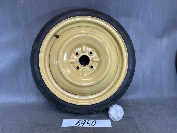 Spare tyre for TOYOTA PORTE NNP10 temper tyre Space saver With Screw ( Also for suitable TOYOTA AQUA NHP10 ) » JDM-PARTS NZ