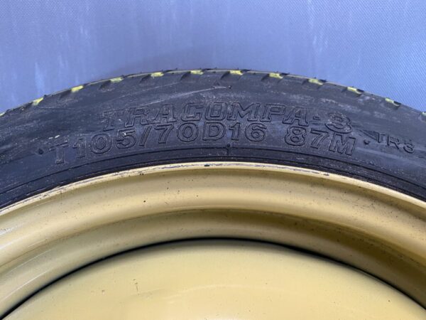 Spare tyre for TOYOTA PORTE NNP10 temper tyre Space saver With Screw - Image 4