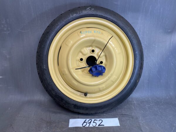 Spare tyre for TOYOTA VITZ KSP90 temper tyre Space saver With Screw ( Also for suitable TOYOTA AQUA NHP10 ) » JDM-PARTS NZ
