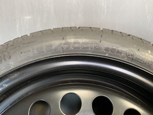 Spare tyre for NISSAN NOTE E12 HE12 NE12 temper tyre Space saver With Screw - Image 4