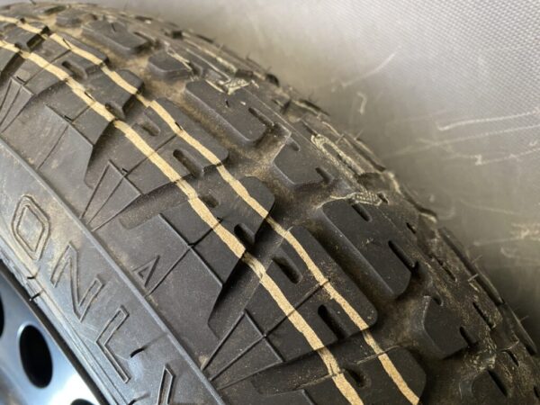 Spare tyre for NISSAN TIIDA C11 temper tyre Space saver With Screw - Image 5