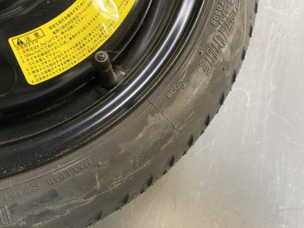 Space saver NISSAN TIIDA Cube March NOTE AD Y12 temper tyre With Screw - Image 6