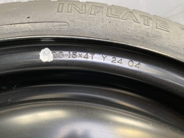 Spare tyre for MAZDA AXELA BKEP BK5P BK3P temper tyre Space saver With Screw - Image 3