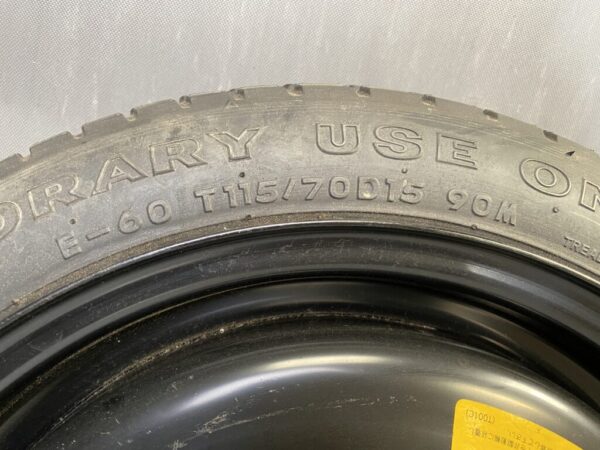 Spare tyre for MAZDA AXELA BKEP BK5P BK3P temper tyre Space saver With Screw - Image 4