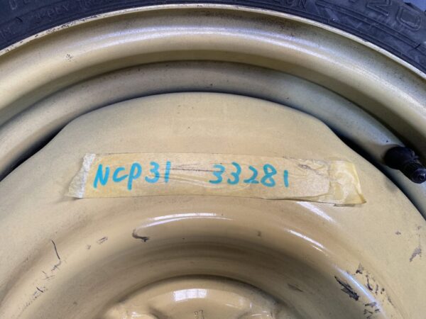 Spare tyre for TOYOTA BB NCP31 temper tyre Space saver With Screw - Image 2