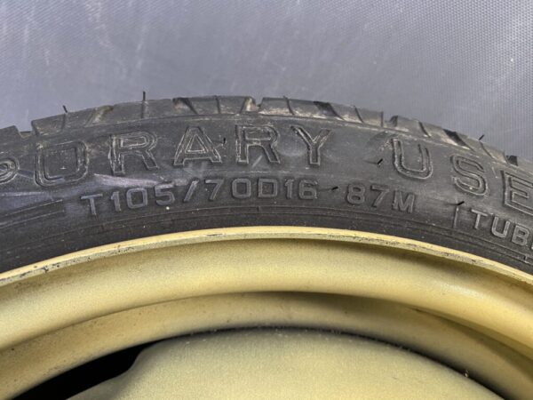 Spare tyre for TOYOTA BB NCP31 temper tyre Space saver With Screw - Image 4