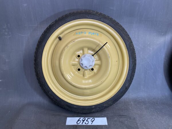 Spare tyre for TOYOTA PORTE NNP10 temper tyre Space saver With Screw » JDM-PARTS NZ
