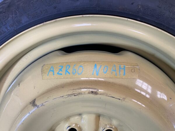 Spare tyre for TOYOTA Prius ZVW30 temper tyre Space saver With Screw - Image 2