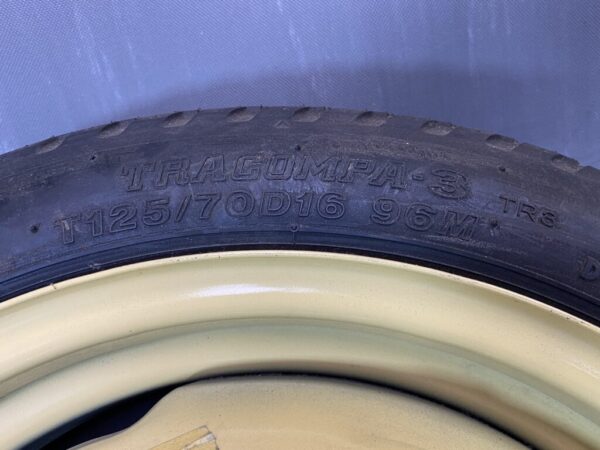 Spare tyre for TOYOTA Prius ZVW30 temper tyre Space saver With Screw - Image 4