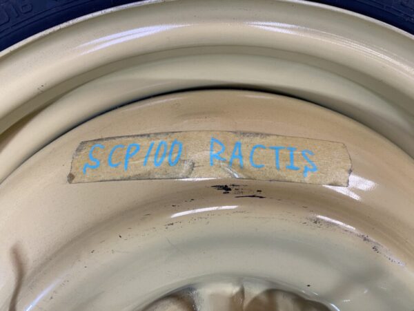 Spare tyre for TOYOTA RACTIS SCP100 temper tyre Space saver With Screw - Image 2