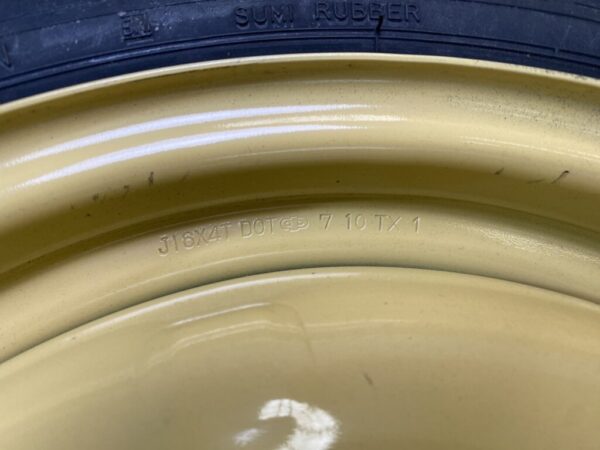 Spare tyre for TOYOTA RACTIS SCP100 temper tyre Space saver With Screw - Image 3