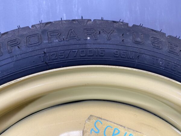 Spare tyre for TOYOTA RACTIS SCP100 temper tyre Space saver With Screw - Image 4