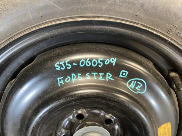 Spare tyre for SUBARU FORESTER SJ5 temper tyre Space saver With Screw - Image 2