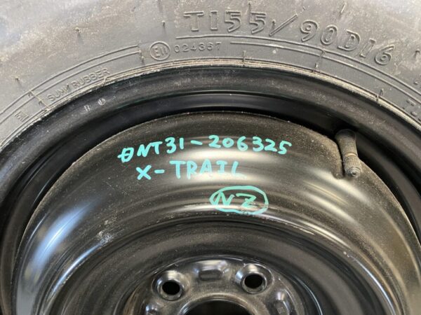 Spare tyre for NISSAN XTRAIL X-TRAIL T31 temper tyre Space saver With Screw - Image 2