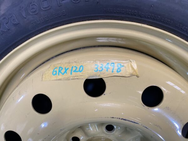 Spare tyre for TOYOTA MARK X GRX120 temper tyre Space saver With Screw - Image 2