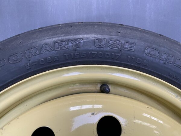 Spare tyre for TOYOTA MARK X GRX120 temper tyre Space saver With Screw - Image 4