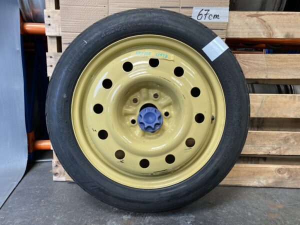 Spare tyre for TOYOTA MARK X GRX120 temper tyre Space saver With Screw - Image 6