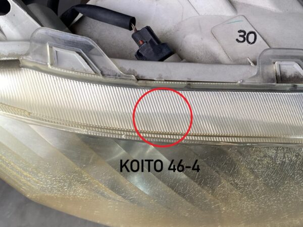 TOYOTA RAUM NCZ20 NCZ25 Genuine Headlight / KOITO 46-4 / Right Side x1 - Image 2