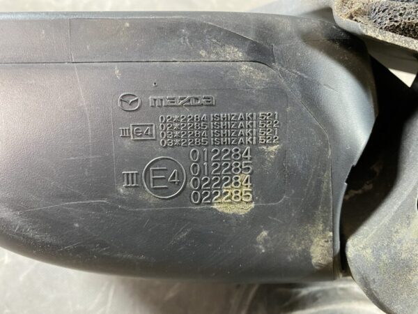 MAZDA PREMACY CW CWEFW CWEAW CWFFW CREW CR3W Genuine Door Mirror / ISHIZAKI 521 522 / Left Side x1 - Image 4