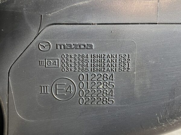 MAZDA BIANTE CCEFW CC3FW CCEAW Genuine Door Mirror / ISHIZAKI 521 522 / Right Side x1 - Image 4
