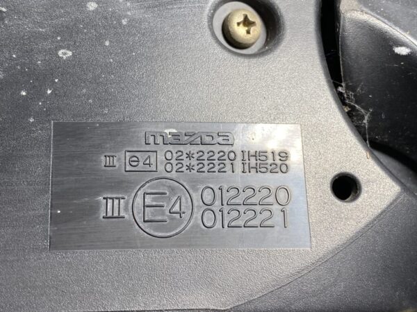MAZDA DEMIO DY DY5W DY3W Genuine Door Mirror / IH519 IH520 / 012220 012221 / Right Side x1 - Image 4
