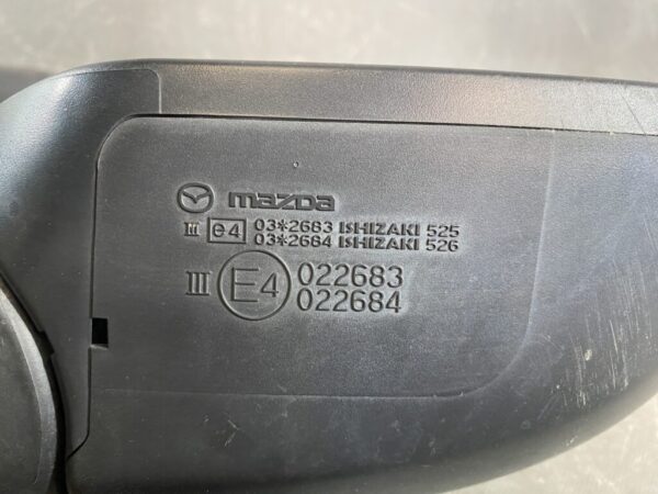 MAZDA DEMIO DE DEJFS DE3FS DE5FS Genuine Door Mirror / ISHIZAKI 525 526 / Right Side x1 - Image 5