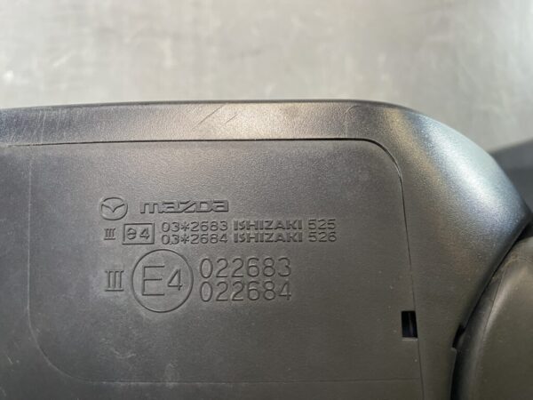 MAZDA DEMIO DE DEJFS DE3FS DE5FS Genuine Door Mirror / ISHIZAKI 525 526 / Left Side x1 - Image 5