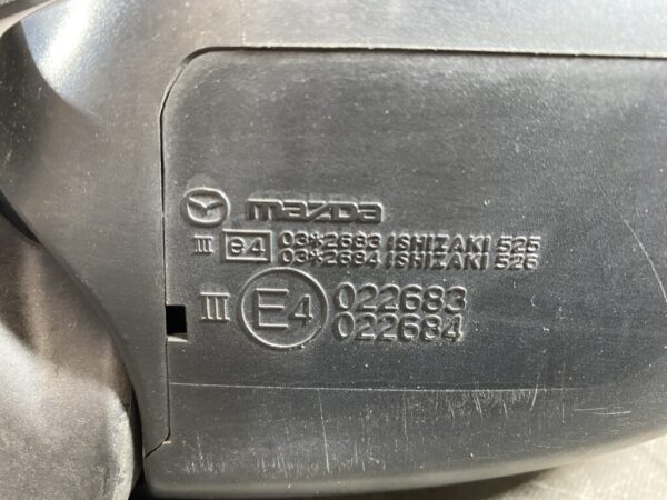 MAZDA ATENZA GH GHEFP GH5FS GH5AW GHEFW GH5FW GH5AW Genuine Door Mirror / ISHIZAKI 525 526 / Right Side x1 - Image 5