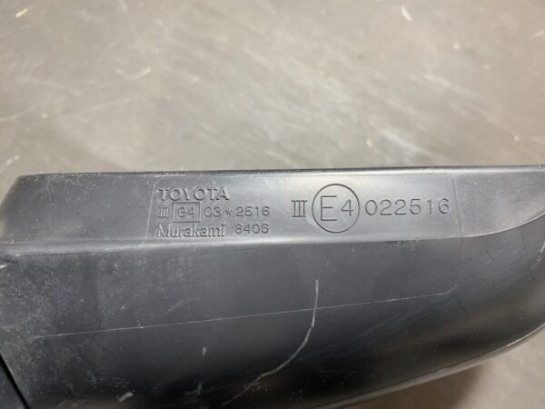 TOYOTA NOAH VOXY ZRR70 ZRR75 Genuine Door Mirror / MURAKAMI 8406 / Right Side x1 - Image 5