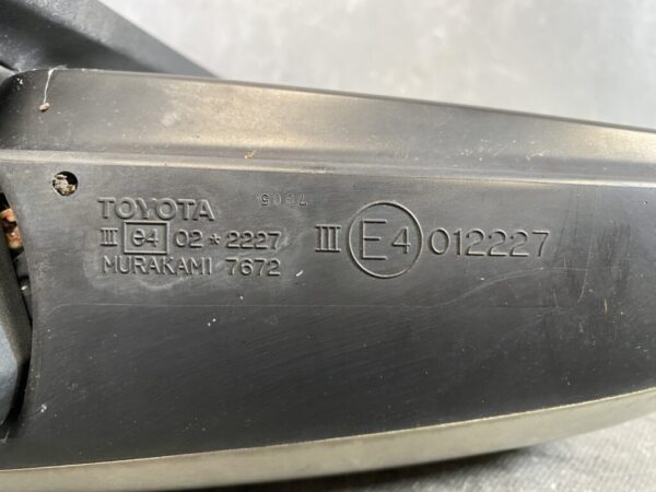 TOYOTA PASSO KGC10 KGC15 Genuine Door Mirror / MURAKAMI 7672 / 012227 Right Side x1 - Image 5