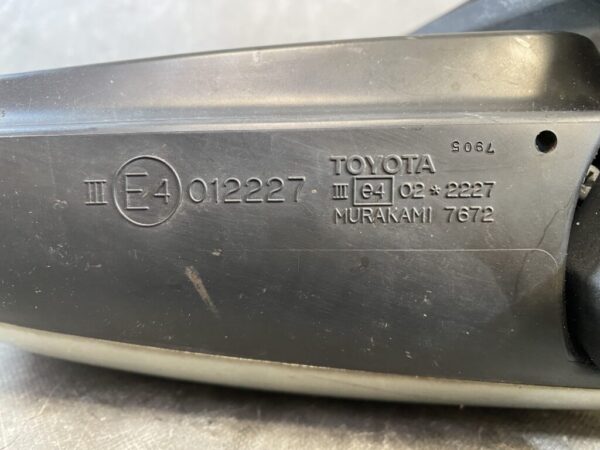 TOYOTA PASSO KGC10 KGC15 Genuine Door Mirror / MURAKAMI 7672 / 012227 Left Side x1 - Image 5
