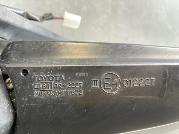 TOYOTA PASSO KGC10 KGC15 Genuine Door Mirror / MURAKAMI 7672 / Right Side x1 - Image 5