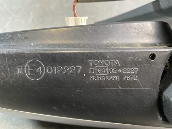 TOYOTA PASSO KGC10 KGC15 Genuine Door Mirror / MURAKAMI 7672 / Left Side x1 - Image 5