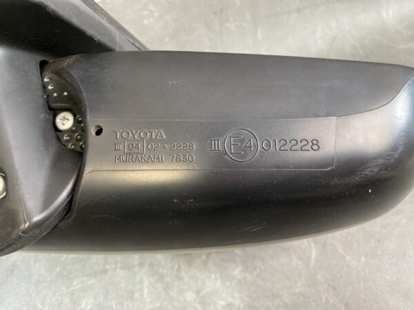 TOYOTA RAUM NCZ20 NCZ25 Genuine Door Mirror / MURAKAMI 7830 / Right Side x1 - Image 5