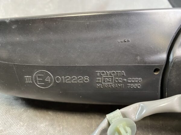 TOYOTA RAUM NCZ20 NCZ25 Genuine Door Mirror MURAKAMI 7830 Left Side x1 - Image 6