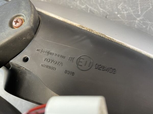 TOYOTA VITZ YARIS SCP90 KSP90 NCP90 NCP91 NCP95 Genuine Door Mirror ICHIKOH 8316 Left Side x1 - Image 3
