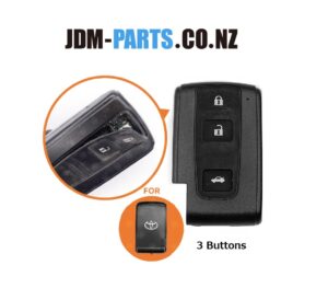 TOYOTA CROWN HARRIER Mark-X SMART KEY Slot type Key fob Shell Transferable / Replacement shell 3 Buttons