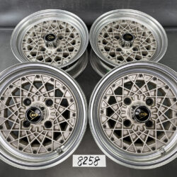 DUNLOP T-E MESH 3 piece with Center Caps 14x5.5j +12 4x120 CB:76 x4