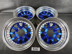 WORK CRAG 3 piece 15x8j -13 6x139.7 CB:112 x4