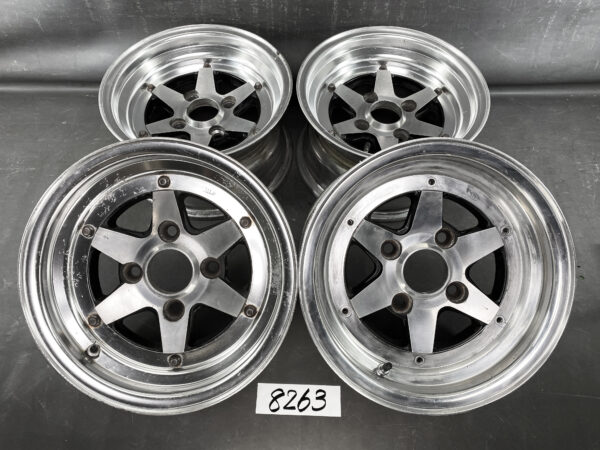 SSR SPEED STAR LONGCHAMP XR4 / XR-4 Type-A 3 piece 13x6.5j +6 / 13x7j 0 4x114.3 CB:70 x4 » JDM-PARTS NZ