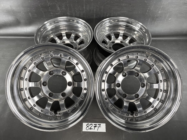 WORK CRAG 3 piece 15x8.5j -35 6x139.7 CB:112 x4 » JDM-PARTS NZ
