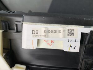 Genuine TOYOTA Estima ACR55W METER ASSY 83800-28D60-B0, 257430-9050 (102625Km)