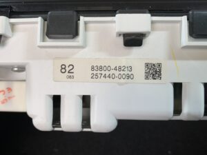 Genuine TOYOTA SPADE NSP140 METER ASSY 769167-2101, 83800-5CG83 (9980Km)