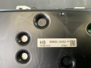 Genuine TOYOTA AURIS ZRE186H METER ASSY 83800-12V52, 157560-9130, 07R21