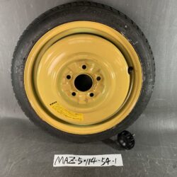Space saver MAZDA Premacy, AXELA T115/70D15 Temper tyre With Screw 　 TEMP-MAZ-5X114-54